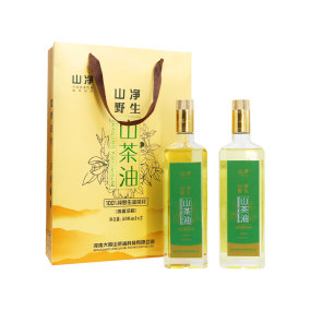 山(shān)茶野生(shēng)山(shān)茶油500MLx2瓶