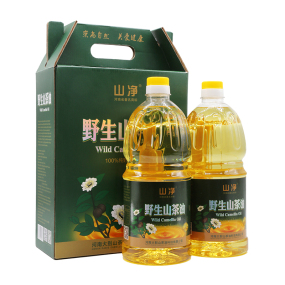 山(shān)淨野生(shēng)山(shān)茶油1.8Lx2桶