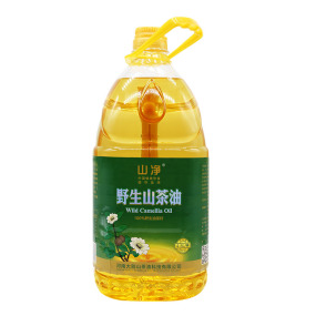 山(shān)淨野生(shēng)山(shān)茶油4.5L/桶