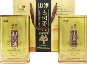 山(shān)淨野生(shēng)山(shān)茶油1Lx2罐大(dà)别山(shān)新縣特産