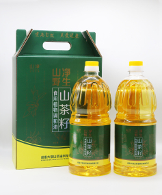 山(shān)淨植物(wù)山(shān)茶油調和(hé)油1.8Lx2桶