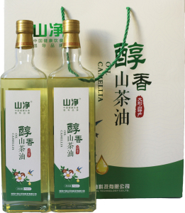 山(shān)淨野生(shēng)山(shān)茶油750MLx2瓶
